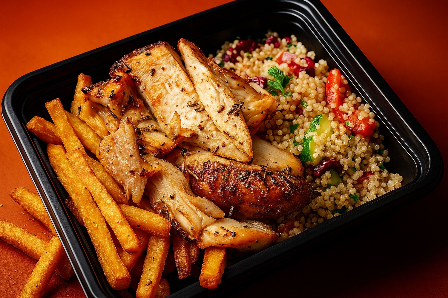 1/4 Chicken Platter Special