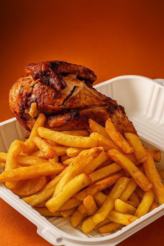 1/4 Chicken &amp; Fries