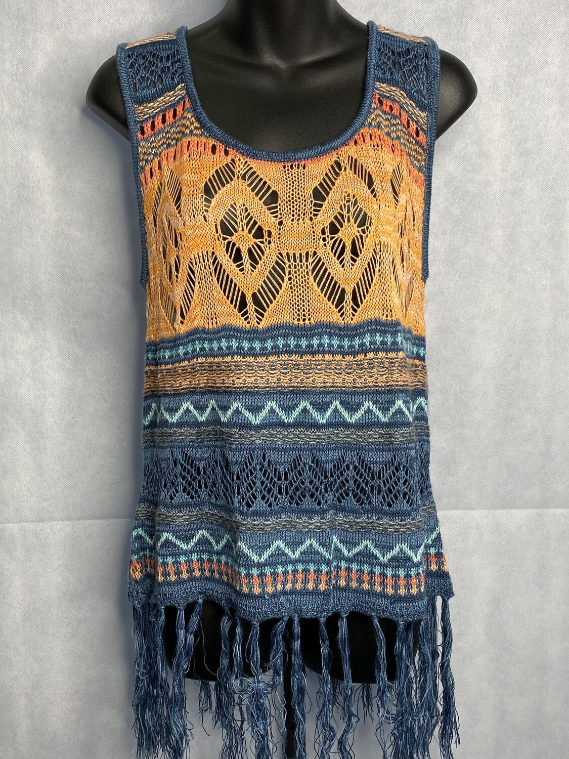 Say What fringe vest