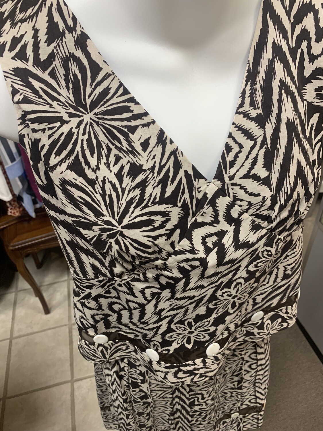 Sheri Martin Island Print Size 10