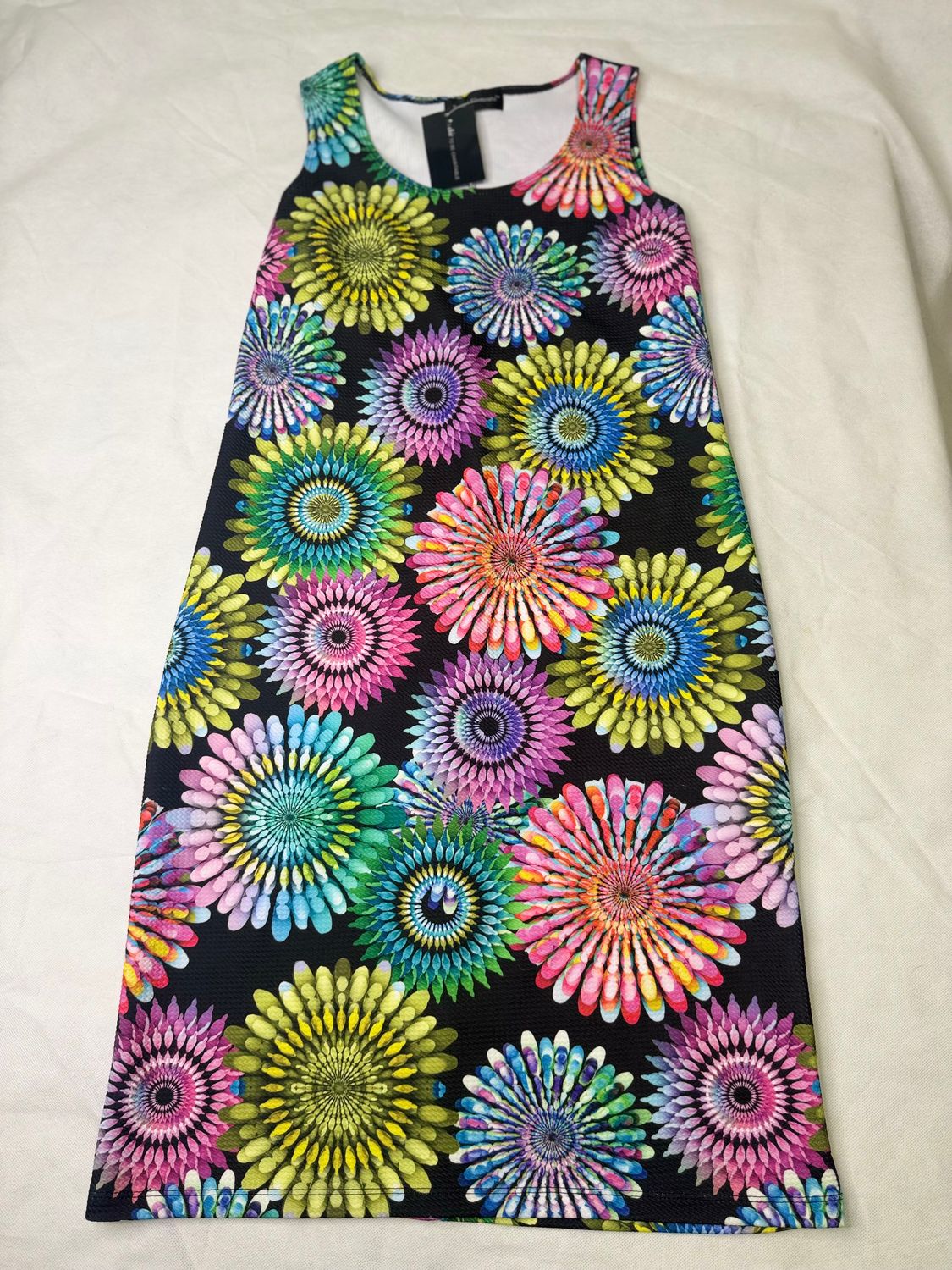 Travel Elements Flower Dress