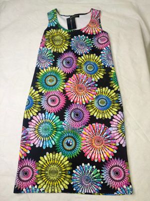 Travel Elements Flower Dress