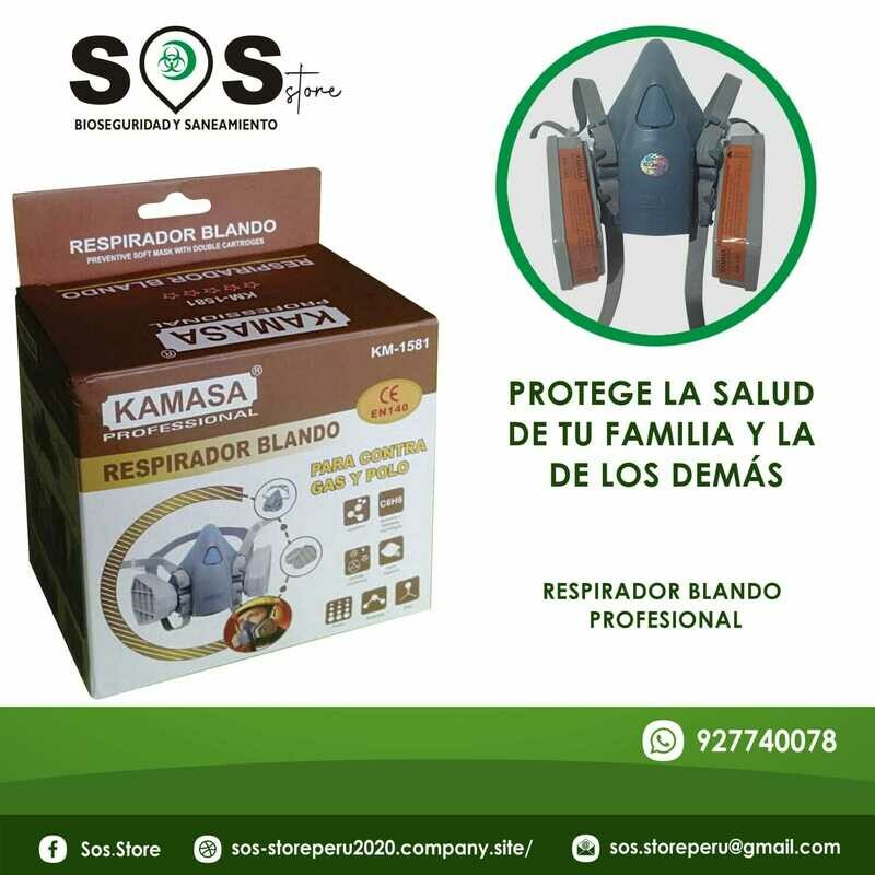 SAFE MASK - Respirador Blando Profesional KAMASA
