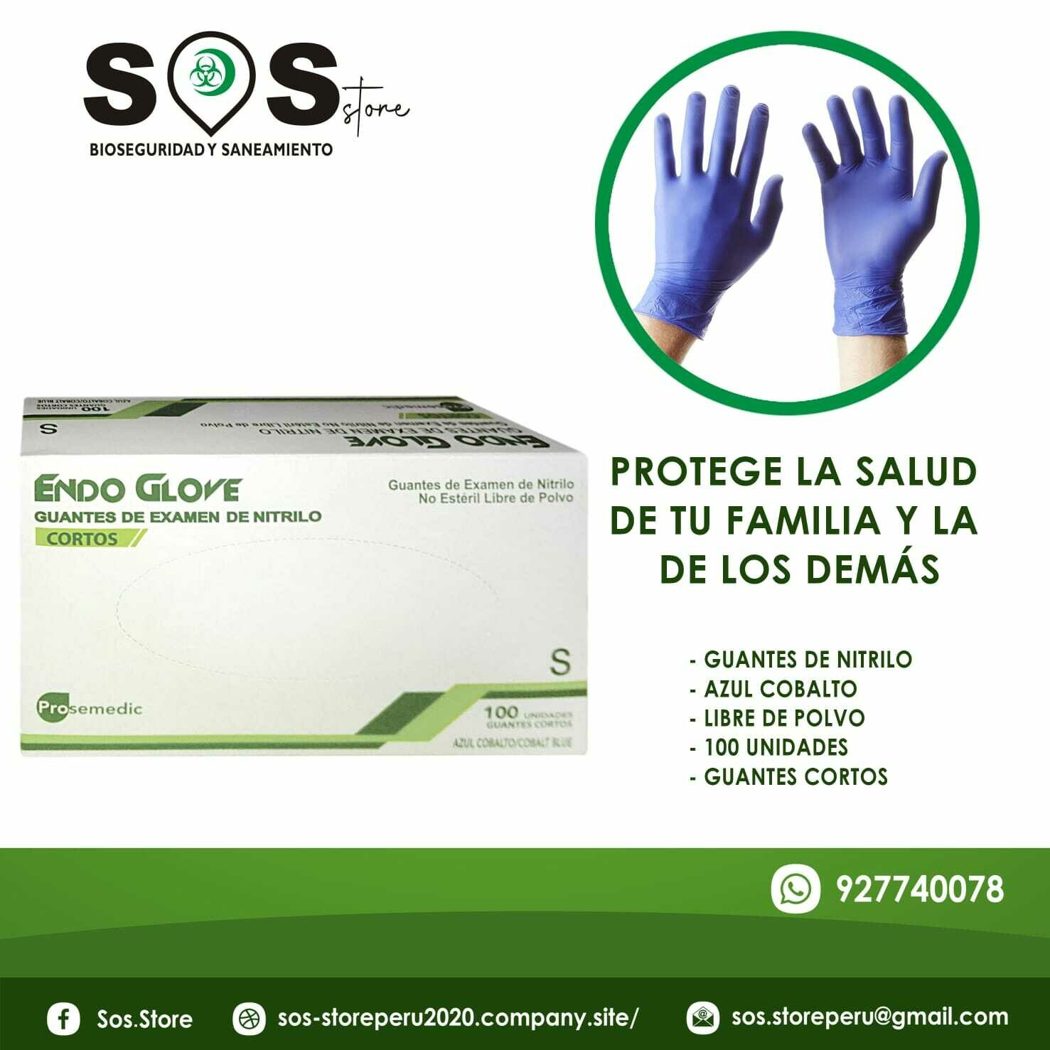 SURGICAL GLOVES - Guantes de Nitrilo ENDOGLOVE