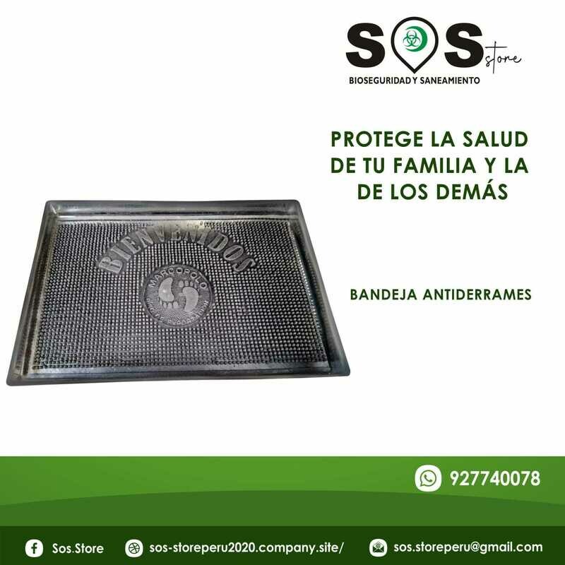 BANDEJA DESINFECTANTE DE CALZADO