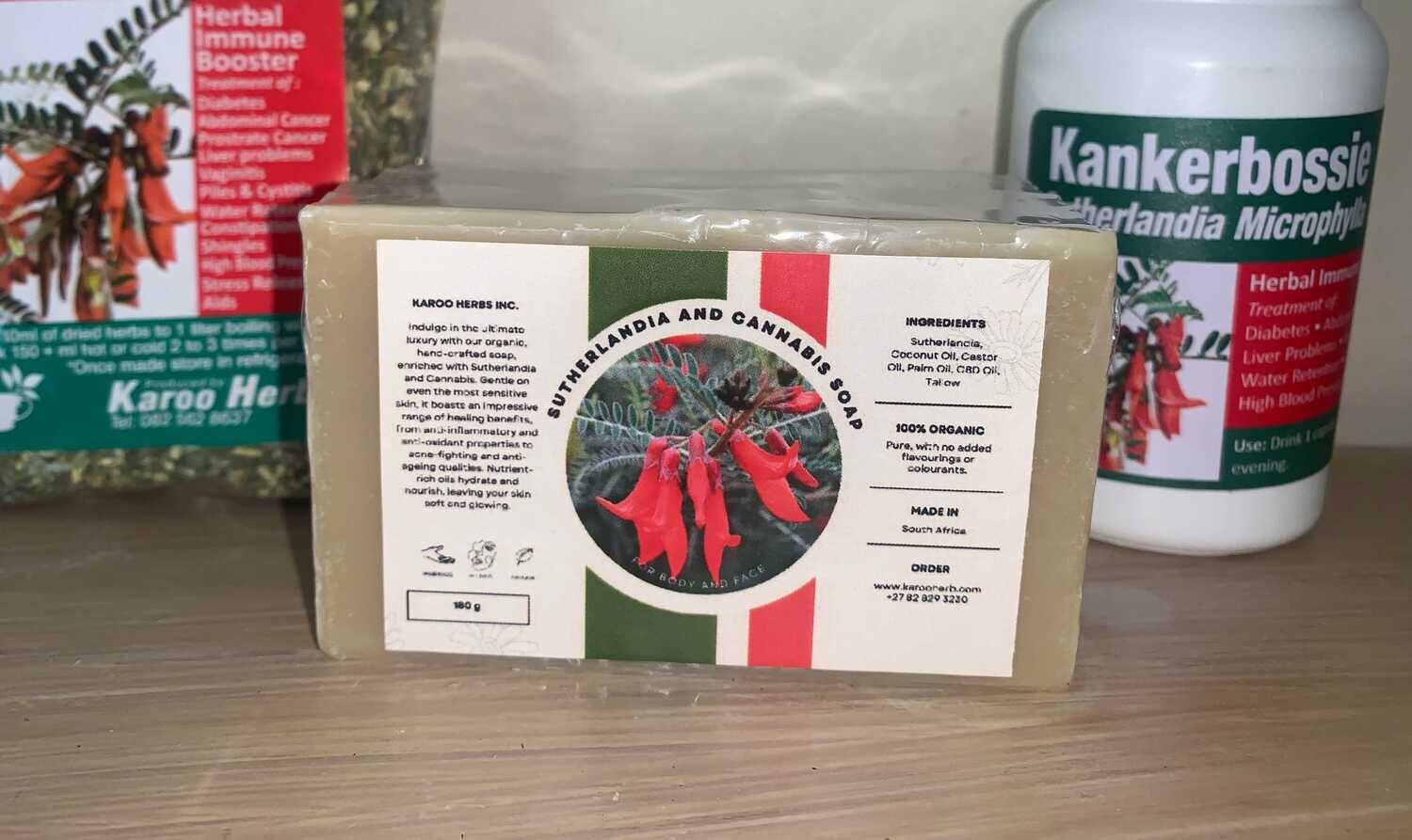 Organic Sutherlandia Soap - For Face and Body