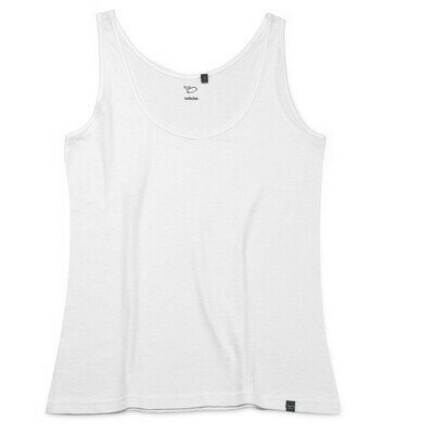 Bamboo Tank Top Adele, Farben: 1 Blanc