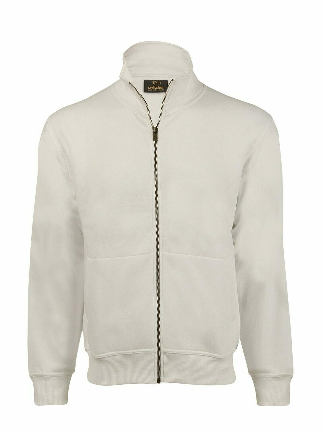 Switcher Premium Sweatjacke Santa Cruz, Farben: 1 Blanc