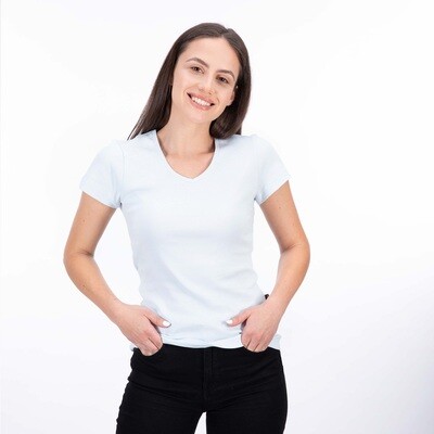 Damen rib T-Shirt Switcher Efia