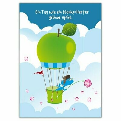 Postkarten „Apfel“