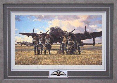 Mission Completed- Framed Veteran-signed Limited Edition print