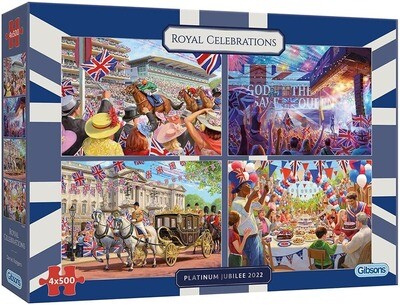 Royal Celebration 4 x 500 Jigsaw