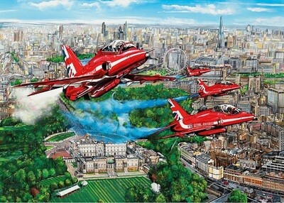 Reds over London Jigsaw