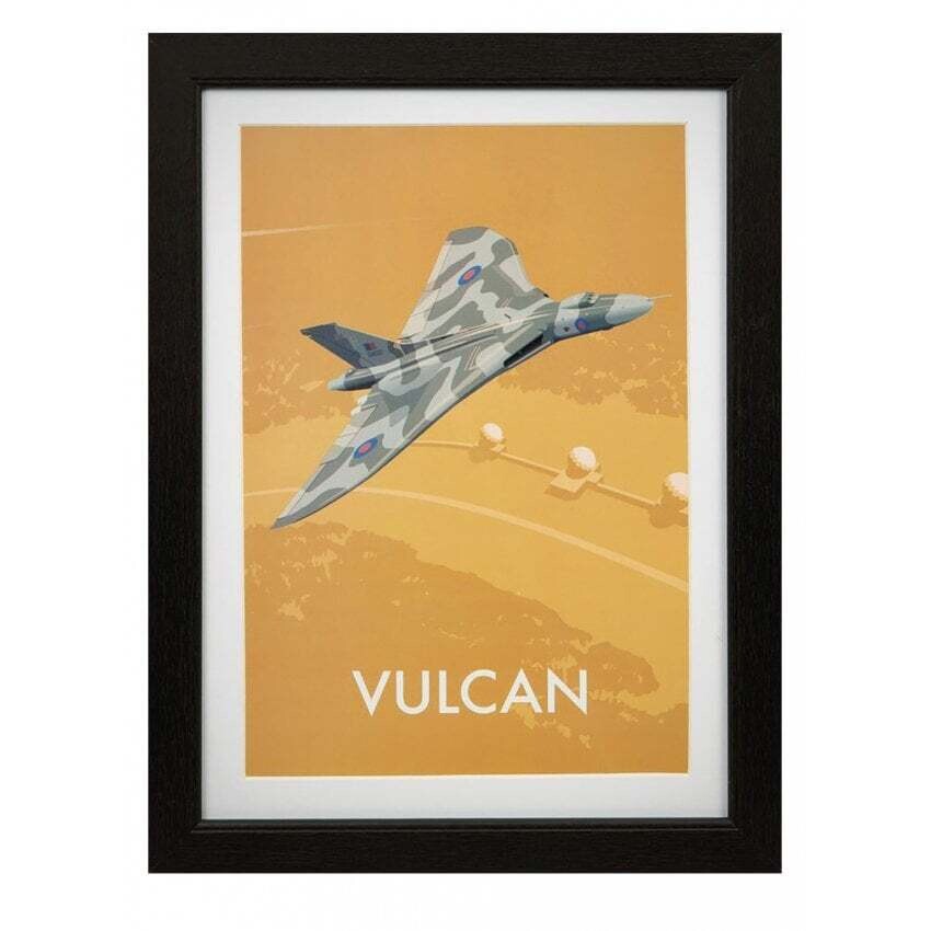 Framed Vulcan Print