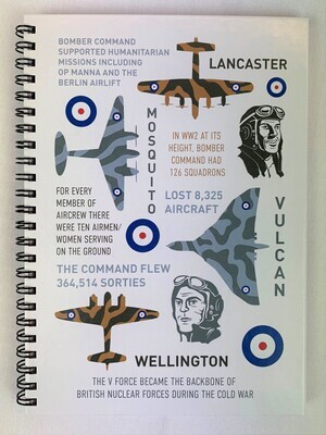 Bomber Aircraft A5 Notebook