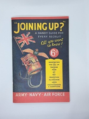 Replica of "Joining Up?" booklet