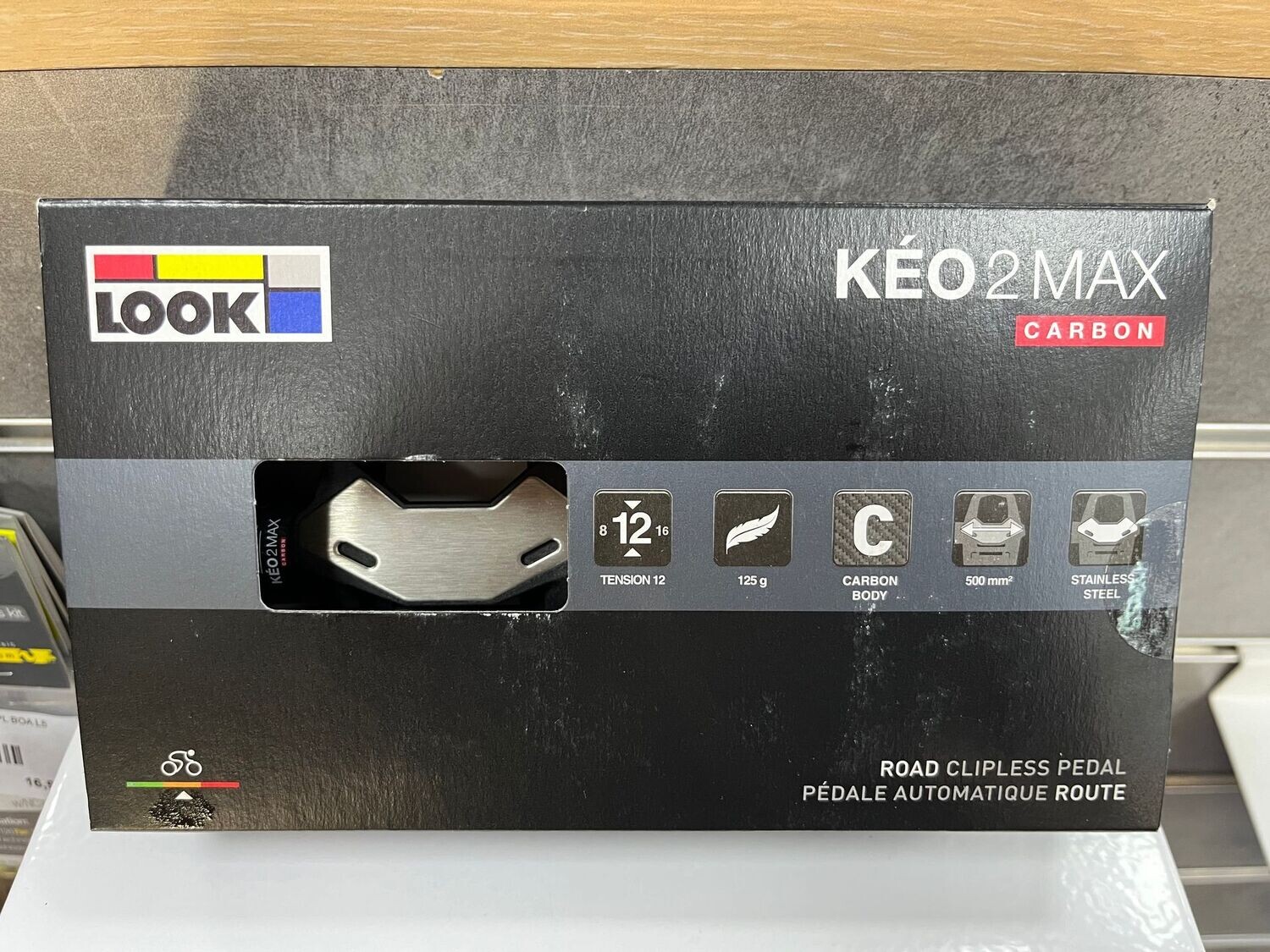 Pédales Route LOOK Keo 2 Max Carbon