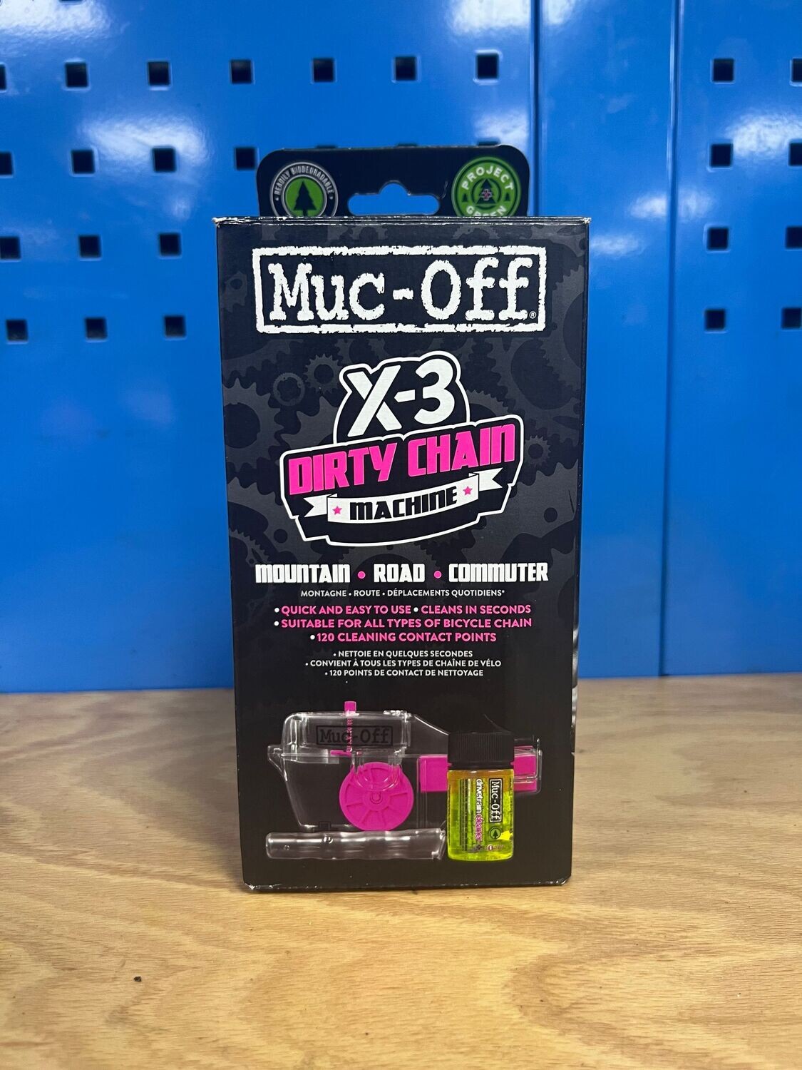 MUC-OFF Machine à chaîne sale X-3
