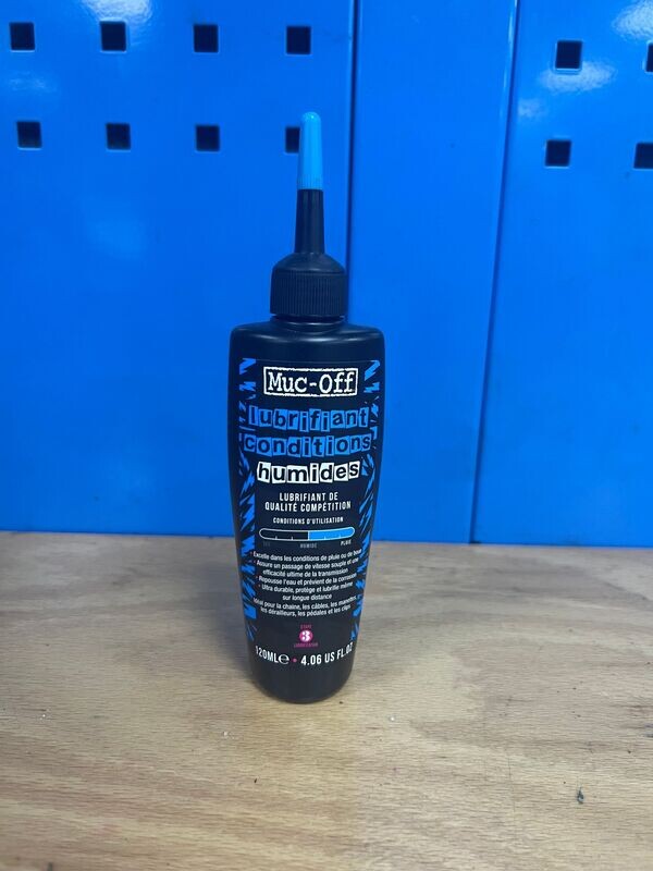 LUBRIFIANT POUR CHAINES MUC-OFF - WET LUBE 120ML