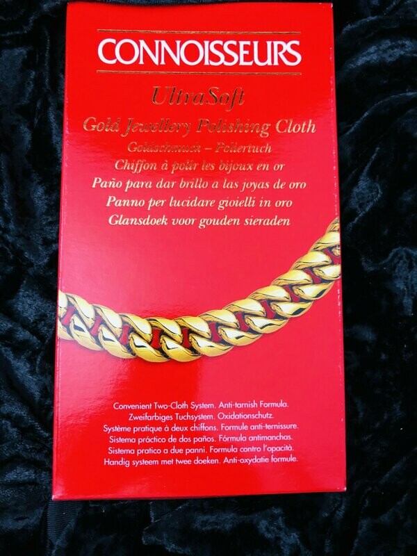 Connoisseurs Ultra Soft Poliertuch Gold