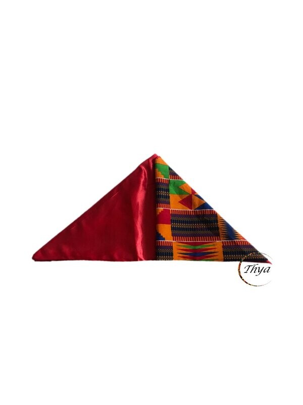 Bandana doublé Wax / Satin Thya