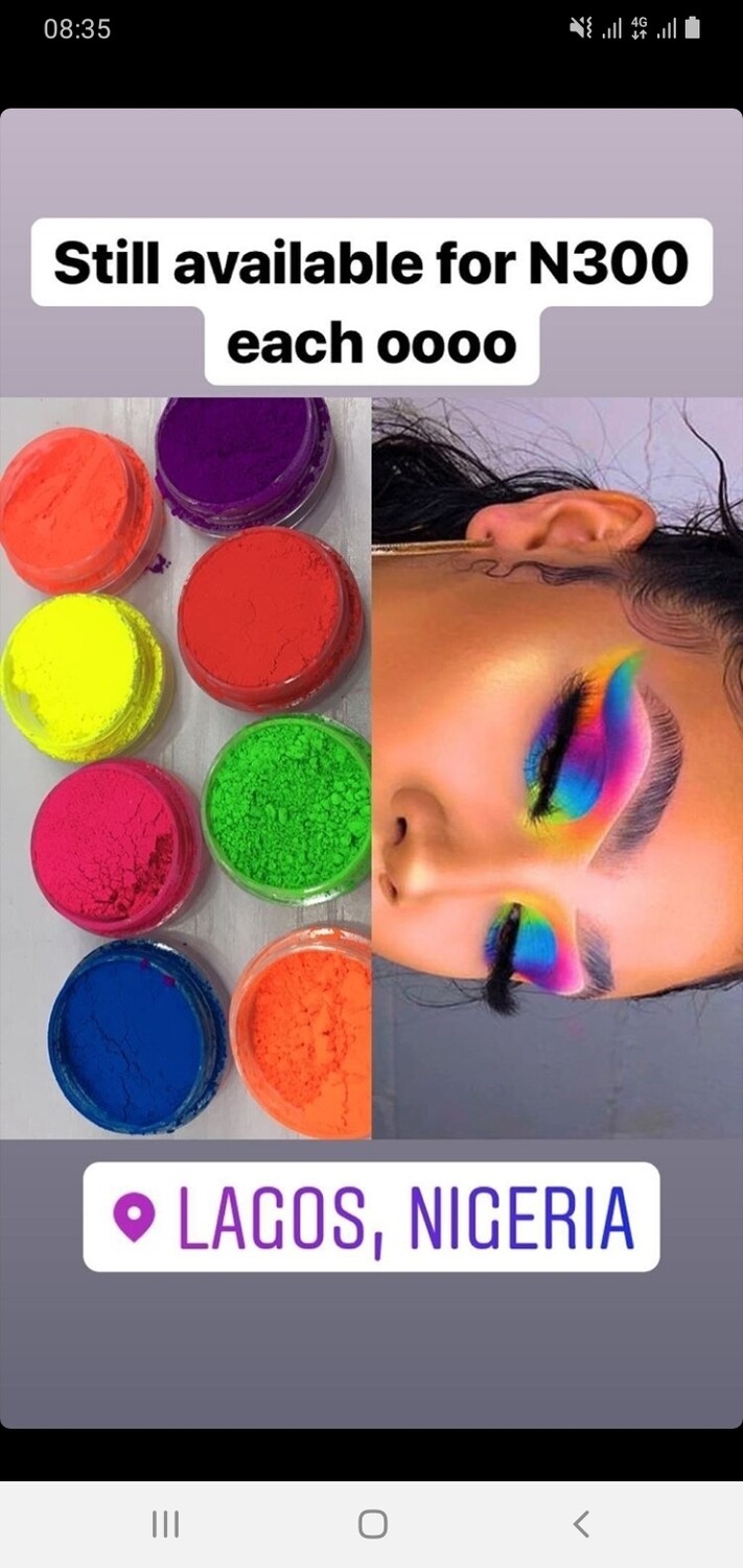 6 NEON PIGMENT