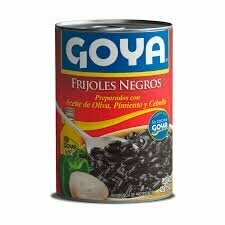 Frijoles Negros Guisados Goya lata 425gr
