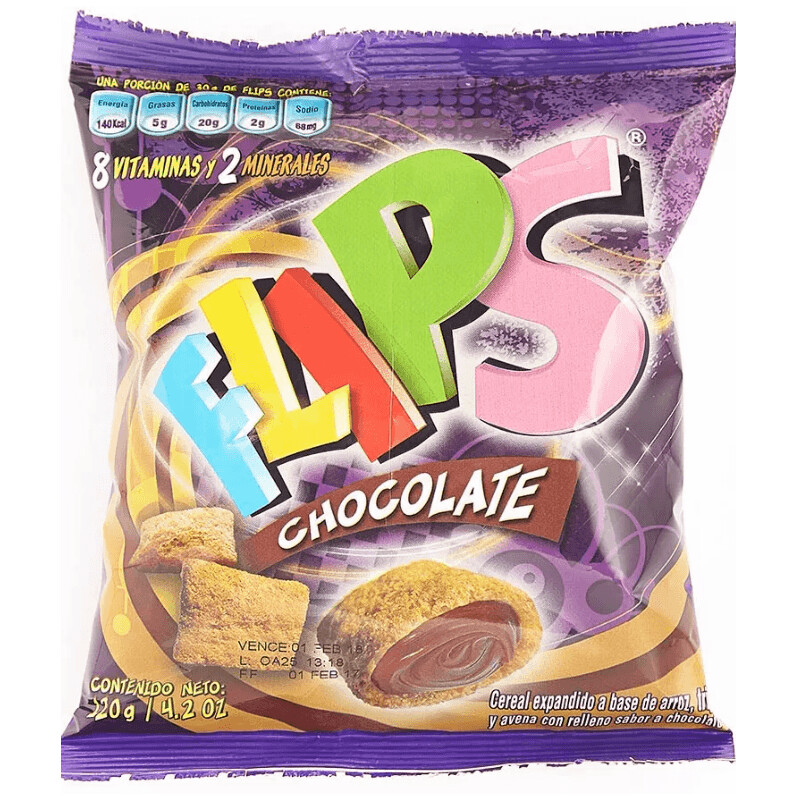 Flips Chocolate - Bolsa 120gr