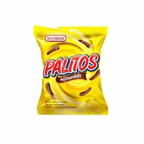 Palitos de Chocolate , Danibisk 30gr