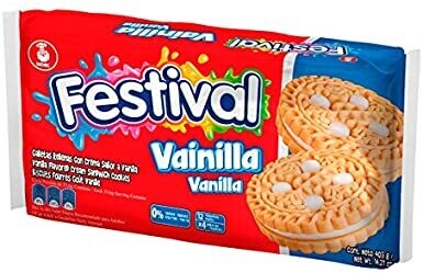 Galletas Festival Paquete 360gr 12 Unid - Vainilla