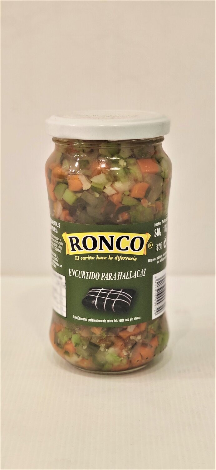 Encurtidos para Hallacas Ronco 340gr