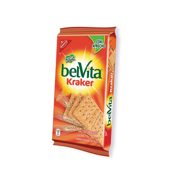 Galletas Belvita Kraker 9 unidades 234gr