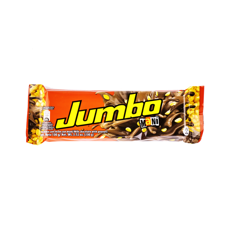 Chocolate Jumbo Mani 100gr
