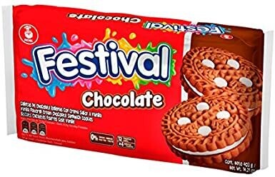 Galletas Festival Paquete 360gr 12 Unid - Chocolate
