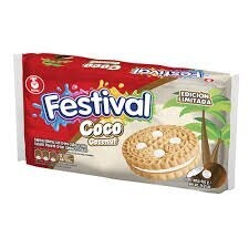 Galletas Festival Paquete 360gr 12 Unid - Coco