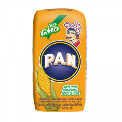 Harina de Maiz PAN Amarilla 1Kg