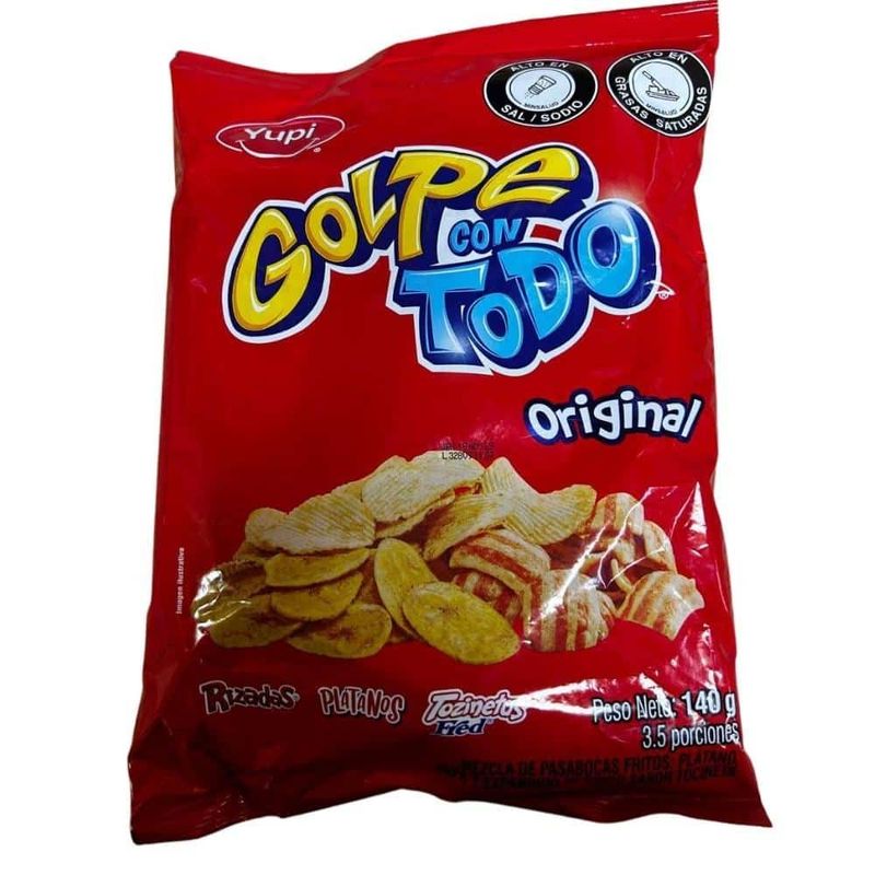 Snack Golpe con todo sabor Natural 90gr