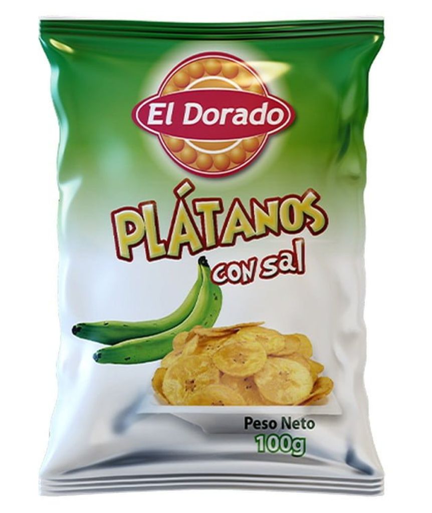 Platanitos salados El Dorado 100gr Platanitos salados El Dorado 100gr