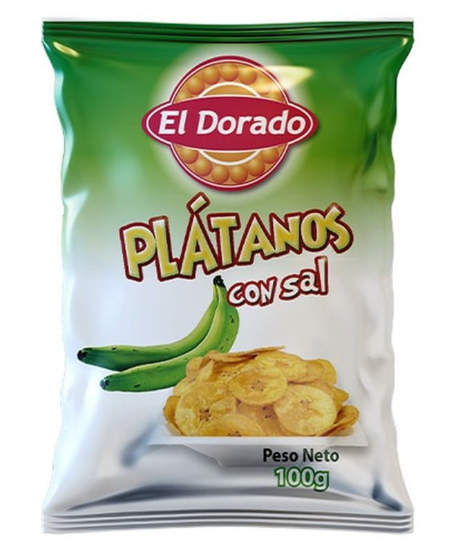 Platanitos salados El Dorado 100gr