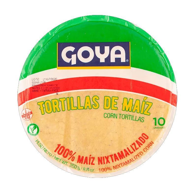 Tortillas de Maiz Goya 250gr Tortillas de Maiz Goya 250gr