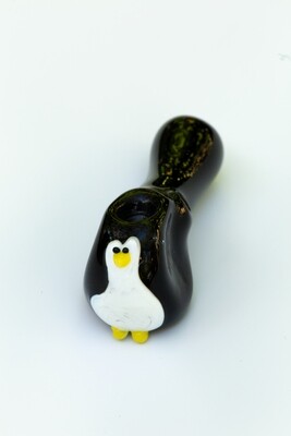 Penguin Spoon Pipe by Tammy Baller