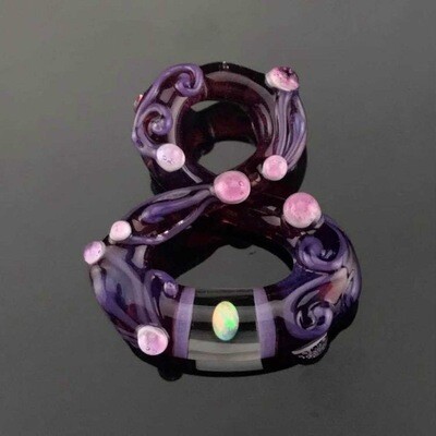Purple/Pink Collab Infinity Pendant by NateyLove & Lyric