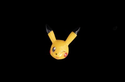 Pikachu Pokemon Pendant by Saiyan Glass
