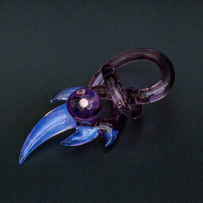 Purple Pendant by Cambria Glass