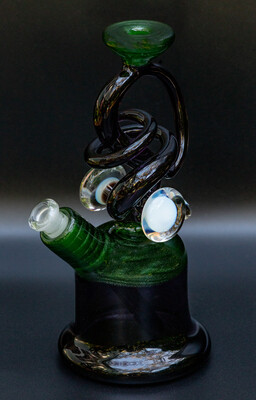 Full Color Abstract Rig by Cambria Glass