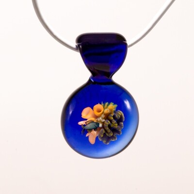 Coral Reef Pendant (BLUE, FISH) #5 BY KIMMO