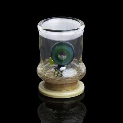 Burd in Nest Shot Glass by CalM (2021)