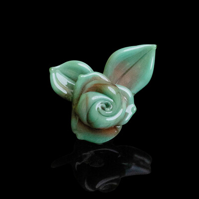 Turquoise Rose Pendant (B) by Sakibomb (2021)