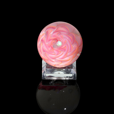 Switch Flower Glass Marble by Akihiro Glass