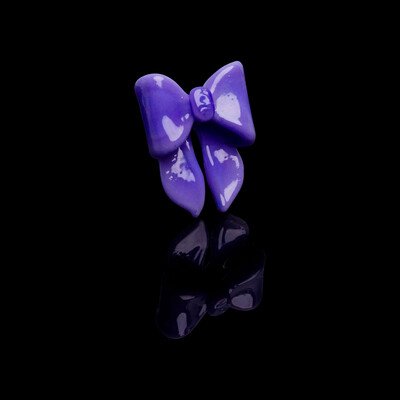 Purple Bow Pendant (D) by Sakibomb (2022 Drop)